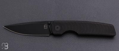  Couteau " Sweeney V2" par Bergblades Knives - N°36/60 - Titane et lame en Magnacut