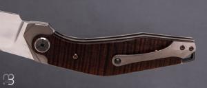  Couteau " Sweetbeat " custom par Thierry Savidan - Koa et CPM 154CM