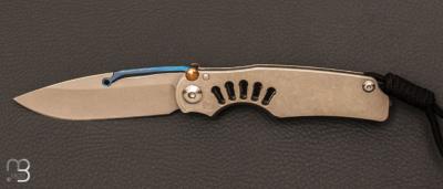 Couteau "  Ti-Lock  " de Chris Reeve - Titanium et CPM-S35V