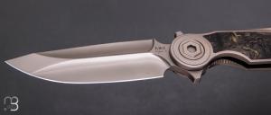   Couteau " Viper 3 P/GCF " par Rikeknife - Titane et lame en M398
