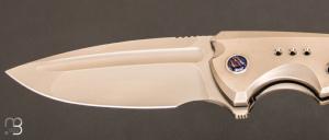 Couteau pliant WE KNIFE Limited Edition Nexusia Frame Lock Flipper - 034/155