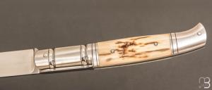  Couteau  " Yatagan " par Cyril Dagand - Ivoire de mammouth