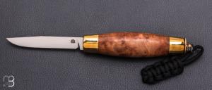 Couteau  de Morutier par Bor�al - Gen�vrier et lame en 12C27