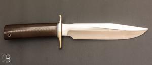    Couteau droit Randall #1 - 7" "All-Purpose Fighting Knife" - Micarta kaki