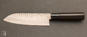 Couteau japonais de cuisine Jaku Hammered Santoku 17 cm -  SRH100