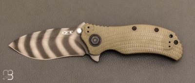 Couteau  pliant tactique ZERO TOLERANCE - ZT-0301 design de Ken Onnion