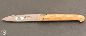  Couteau rgional pliant le Sauveterre - Buis facettes