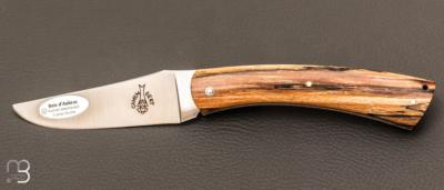  Couteau " Camembert " rgional pliant en bois d'Aubrac