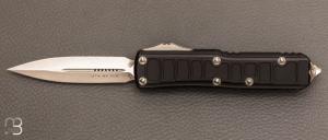 Couteau Automatique Microtech - UTX-85 II D/E Signature Series  Stonewash Standard - 232II-10 S