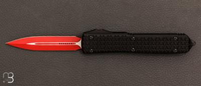 Couteau Automatique Microtech - Ultratech D/E Tri-Grip SL Red Standard 122-1 SL