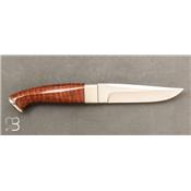 Snakewood fixed-blade knife n°4