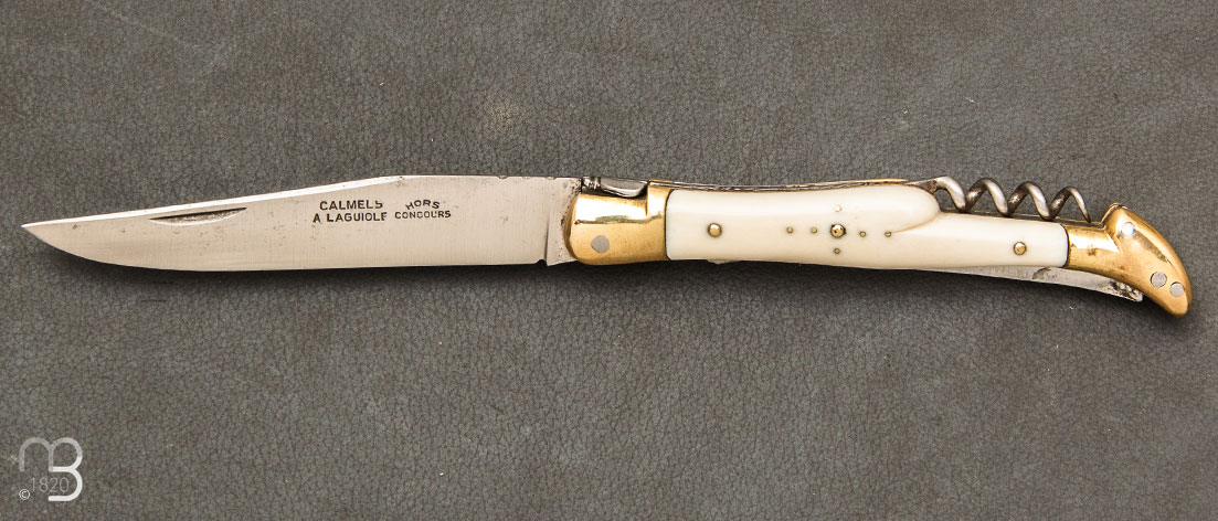 Couteau Laguiole de Collection Calmels Hors concours12cm