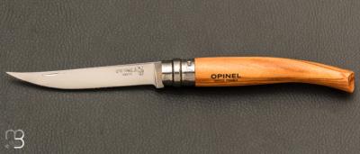 Couteau Opinel effilé n°10 inox olivier