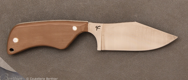 G-10 Neck Bowie custom neck knife n°1