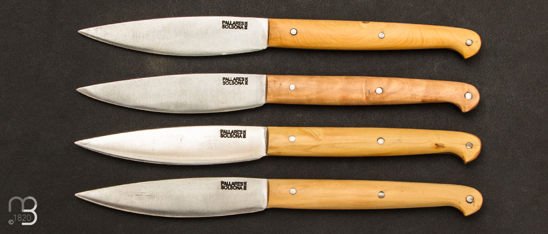 Set de 4 couteaux à Steak Pallarès Solsona - Buis