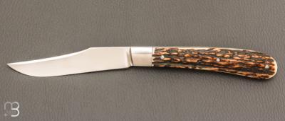   " Backpocket Trappeur " custom de Jean Baptiste Leveque - Bois de cerf et RWL34