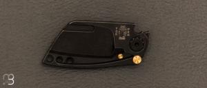 " µSepia Black " - Collaboration Torpen et Maxknives - MKH01B