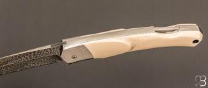 Couteau " 1820 Berthier " par Charles Bennica - Damas de Oliver Goldschmidt