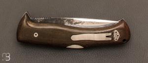 Couteau  " Attila " lock-back pliant de Citadel - Micarta et XC75