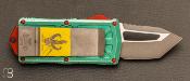 Couteau automatique Microtech - Exocet T/E Bounty Hunter Apocalyptique MT158-10BH