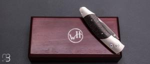    Couteau  pliant B12- TBPB 190/500 par William Henry - Palmier et ZDP-189