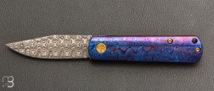   Couteau " BRLW Fulldress Damast " par Böker Solingen - Limited Edition N°57/99 - 110675DAM