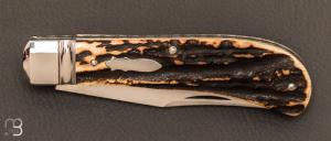  Couteau " Backpocket " Stag de Craig Brewer