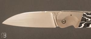  Couteau  "  Balrog S  " bolster lock par Florian Keller - Fatcarbon