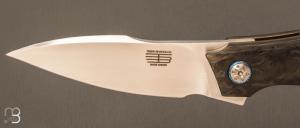   Couteau " Boomslang " custom par Tashi Bharucha - Fatcarbon et RWL-34