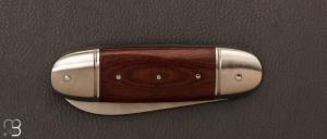  Couteau " Bulldog " par Thomas Chovin - Micarta et RWL-34