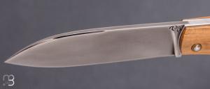    Couteau " Canif " custom par David Breniere - Buis sculpté et Elmax