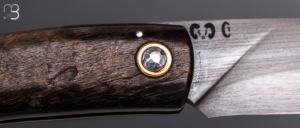 Couteau de poche Corse de Jean-Jacques Bernet - Corne de bouc