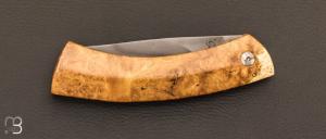  Couteau de poche Corse loupe d'acacia de Jean-Jacques Bernet