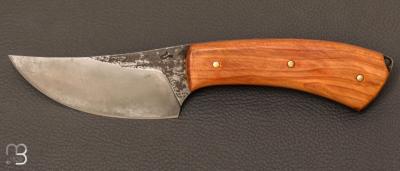 Couteau "Cros" de Benoit Maguin - Bois de Rose et lame 90McV8