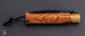   Couteau de poche Da Cruz José - Olivier et lame inox version luxe