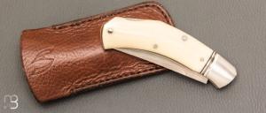   Couteau " Fox #0 Lock Back" par Aleksandr Vetrov - Micarta / M390