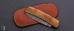    Couteau " Guilhem " custom de Robert Beillonnet - Buis et damas de Devin Thomas