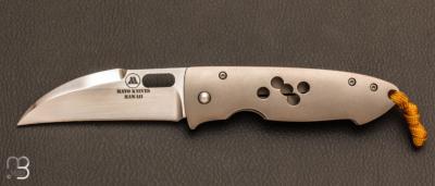 Couteau " Hawkbill " CPM154 et Titane de Tom Mayo