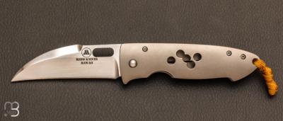  Couteau " Hawkbill " CPM154 et Titane de Tom Mayo