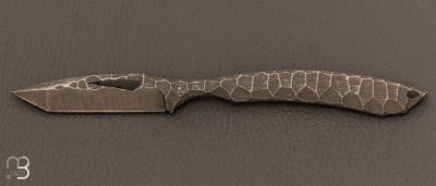 Couteau  " Islero N°121 " fixe par Opus Knives - N690Co
