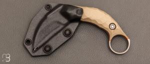    Couteau Karambit custom par Piotr Gos&#769;ciniak - Elmax et G10