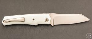 Couteau " Krypto  " de Rémi Lavialle - Lame de Feu - G10 et RWL-34 