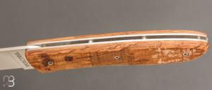Couteau L08 par Atelier Perceval - Fût de chêne et 14c28n