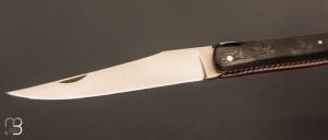    Couteau " Laguiole 12 CM " de Jérôme Lamic - Fatcarbon® et 14C28N