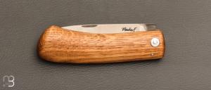    Couteau de poche Le Dodu Chêne par Frédéric Maschio - Lame inoxydable