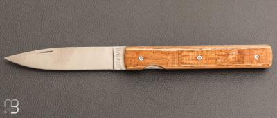 Couteau " Le Français "  par Atelier Perceval - Fût de chêne et 19C27