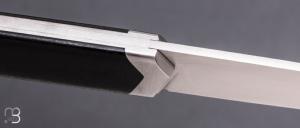    Couteau  " Le Premier  " custom par Alban Campagnola - Fatcarbon et lame en RWL34
