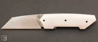 Couteau   "  Liner-Lock " custom par Romain Lopez - Elforyn et RWL-34