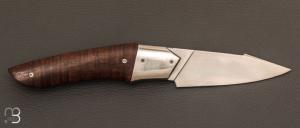  Couteau  "  Liner-Lock custom " par Florian Dreyer FD-Knives - Gidgee et lame en RWL34