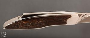    Couteau « Lock-Back » custom par Vincent Saja - Jasper Deschutes, Oregon et RWL34